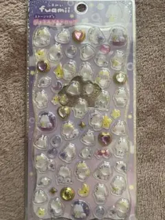 ふあみい ストーンつき ジュエルプチドロップ シール ステッカー