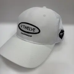 新品❤️V TWELVE キャップ ホワイト メッシュのサムネイル