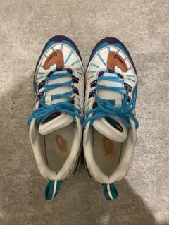 Nike Air Max 98ホワイト/ブルー/オレンジ
