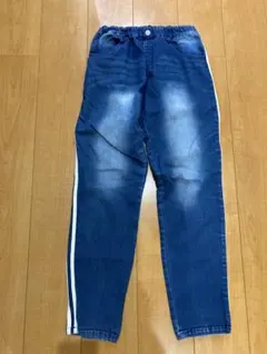 MPS デニムパンツ サイドライン 160cm