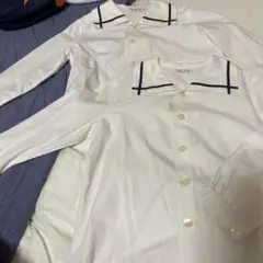 博多学園　長袖ブラウス　2枚　120cm
