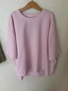 イエナ　今季　ウォッシャブルファインコットンニットTシャツのサムネイル