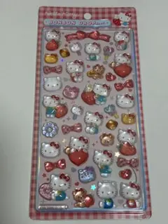 ボンボンドロップシール　第二弾　赤キティ