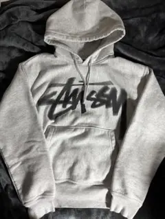 Stüssy Dizzy Stock Hoodie グレー パーカー M STUSSY（ステューシー） グレー DIZZY STOCK HOODIE パーカー グレー S