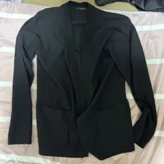 LOCK HEAVEN ブラック ストライプ カーディガン M