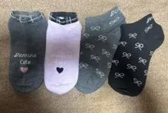 Ｇキッズ用靴下　女の子　ソックス　スニーカー丈　19〜24cm 女子　女児　新品