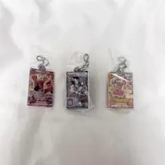 アイカツ！× プリパラ　だれでもアクリルチャーム2 シオン　ニーナ　珠璃