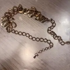 ゴールド メタル チェーンネックレス