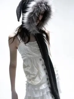 double punch スカーフ一体型アクセサリー