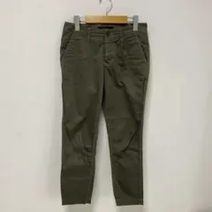 【Johnbull/ジョンブル】カジュアルパンツ　チノパン　タックパンツ　カーキのサムネイル