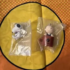 ピーナッツコーヒースタンドスタイルフィギュアマスコット③ 2点セット