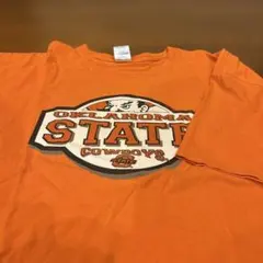 オレンジTシャツ 男女兼用古着