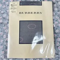 BURBERRY ストッキング ブラック M-L