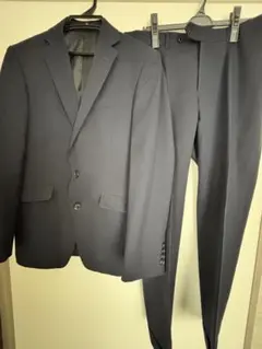 メンズ ビジネススーツ セットアップ ネイビー