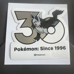 韓国限定 ポケモン 30周年記念 ステッカー 公式品 シール ギラティナ 