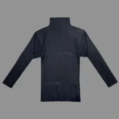 値下げ！イッセイミヤケ☆PLEATS PLEASE★長袖カットソー3 PLEATS PLEASE イッセイミヤケ 3 カットソー ハイネック - メルカリ