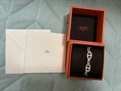 エルメス シェーヌダンクル GM 13コマ ブレスレット シルバー925 新品