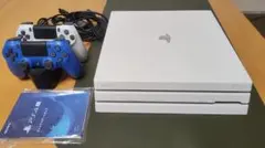 PS4Pro CUH-7200 SSD換装済み 1TB コントローラー2個 他1