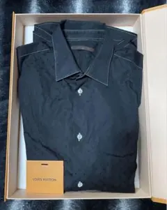 未使用級 LOUIS VUITTON ルイヴィトン 長袖シャツ ダークグレー M 楽天市場】ルイヴィトン シャツ（メンズファッション）の通販