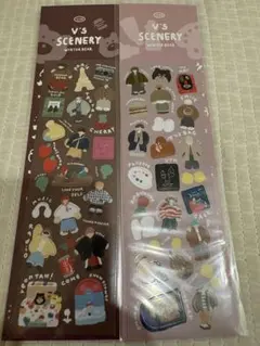 BTS テテ　テヒョン　シール　マスター