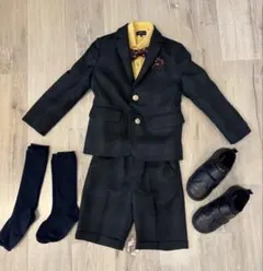 卒園式/入学式　フォーマルスーツセット　服120cm 靴19 センチ