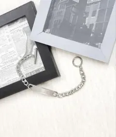 ALWAYS GOOD TIME チェーンブレスレット シルバーのサムネイル