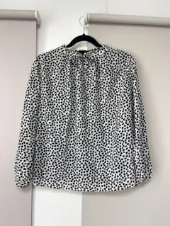 洗濯可能　シップス　ブラウス　レオパード柄のサムネイル