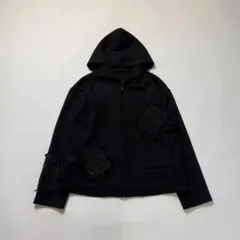 Unknown Vintage design wool short hoodieのサムネイル