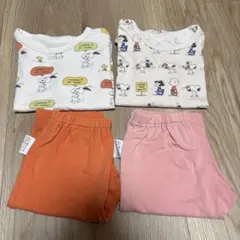 ユニクロ　パジャマ　スヌーピー　(サイズ:90)