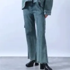 HARE ケミカルウォッシュ デニムパンツのサムネイル
