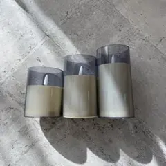 LEDキャンドルライト　3個セット