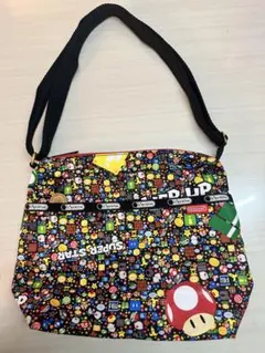 LeSportsac × Nintendo スーパーマリオ ショルダーバッグ レスポートサック レスポートサック LeSportsac 斜めがけショルダーバッグ Classic Hobo