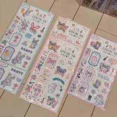 未開封♡可愛系どうぶつシール 5枚セット