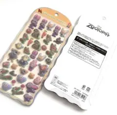 ズートピア　コットンパフィー　シール