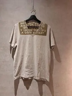 マルタン マルジェラ エイズ Tシャツ2005ss ベージュ ホワイト XL