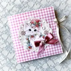 ❤︎おすそ分けファイル❤︎クリスマスキャット❤︎コラージュ素材❤︎バラメモ❤︎