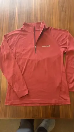 モンベル WIC.ジップシャツ メンズ Ｓサイズ