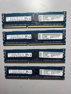 DDR3　PC3メモリ 32GB(8GB4枚組) SK hynix