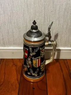 陶器製ビールジョッキ スイスの山の風景 - メルカリ