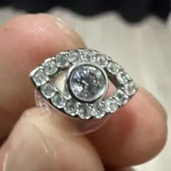 イービルアイ モチーフ ピアス 片耳用