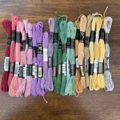 刺繍糸22本　多色