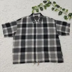 J.S homestead　リネン ワッシャースピンドル S/S シャツ　Lのサムネイル