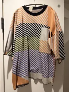 N.HOOLYWOOD pieces ボーダーカットソー 38サイズのサムネイル