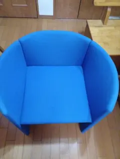 Cassina ixc.□ブーメラン プリュス ラウンジスウィベルチェア ブルー