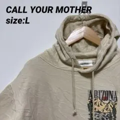 し*ん様 【US古着】コール・ユア・マザー パーカー プルオーバー L