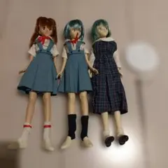 エヴァ スーパーエクセレント ドール 綾波レイ レイ アスカ まとめ売り 当時物