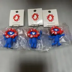 ミャクミャク PVCマスコット キーホルダー 3種 ボールチェーン 関西万博