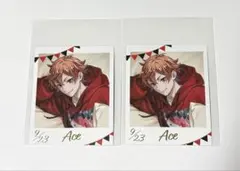 ツイステ エース くつろぎマイルーム フォト風カードコレクション 2点セット