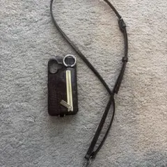 美品　良品　ajew クロコダイル風 iPhoneケースiPhone17