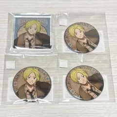 SAKAMOTO DAYS まるくじ アクリルブロック、缶バッジ シン 計4個